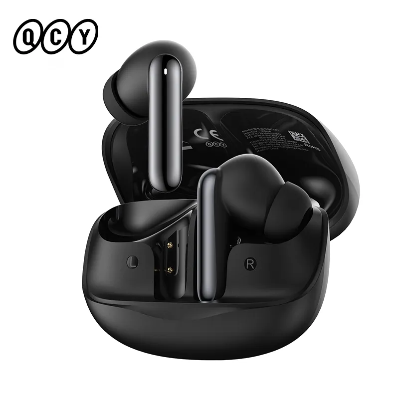 [R$103,98 Moedas/C.Visa] Fone Qcy Melobuds N50 Anc Bluetooth 5.4 Fone De Ouvido Sem Fio